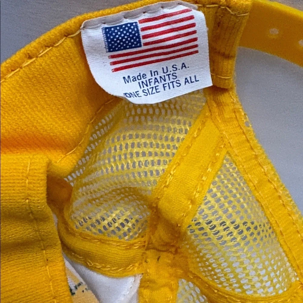 Vintage Baylor Bears Infant Baby Snapback Hat Cap Mesh Trucker College